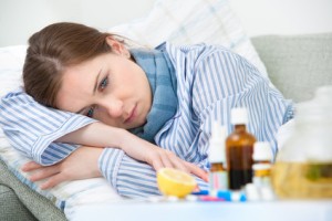grippe symptome - müdigkeit